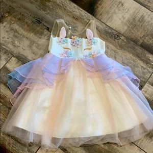 Unicorn Dress size 5